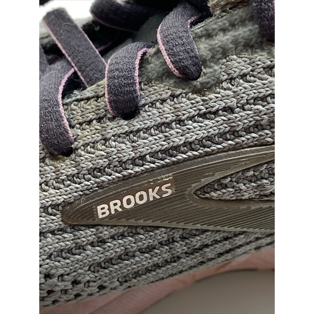 Brooks Shoes Revel 3 Womens 9 Gray Pink Running Athletic Sneakers Gym Walking - Picture 5 of 16